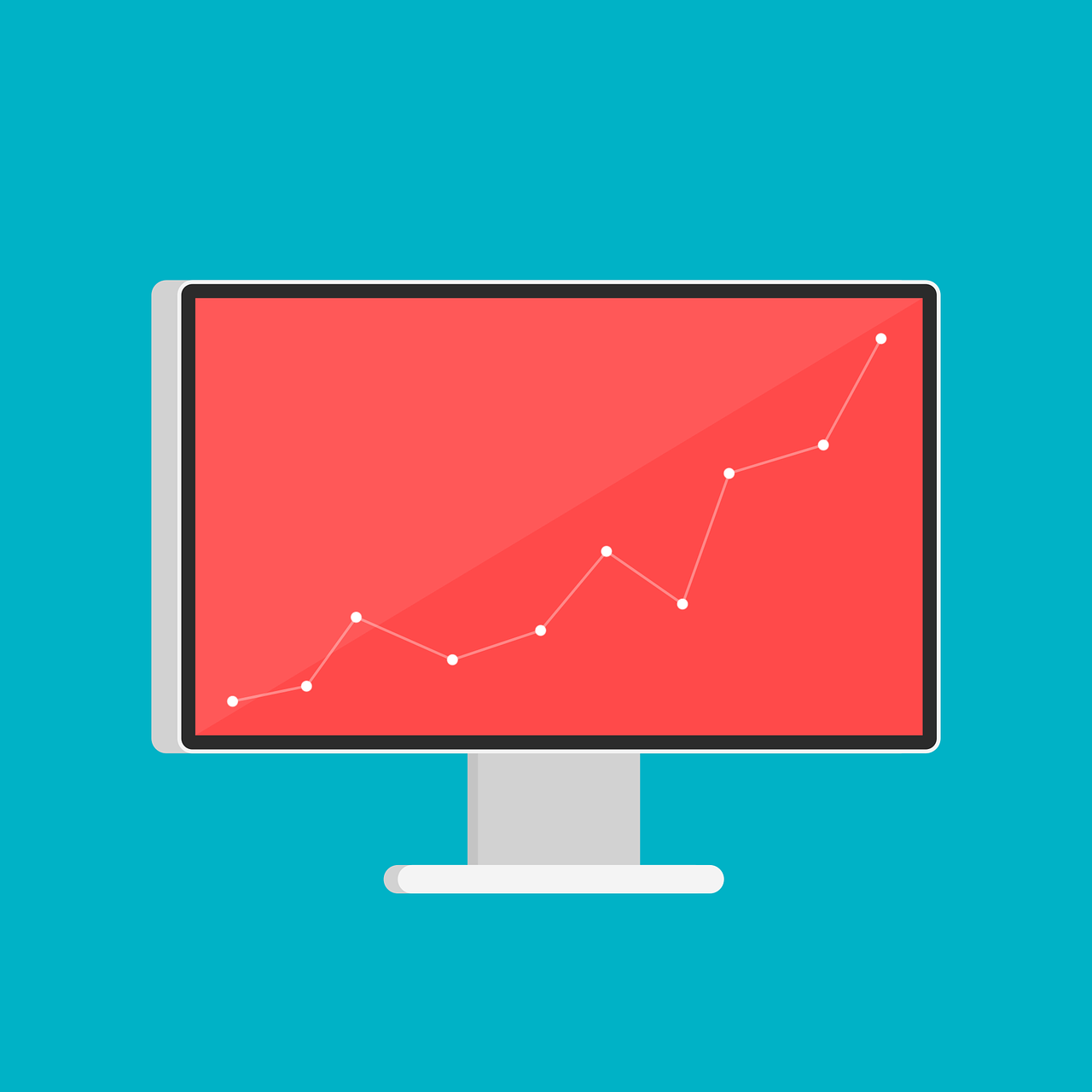 mac, red, graph