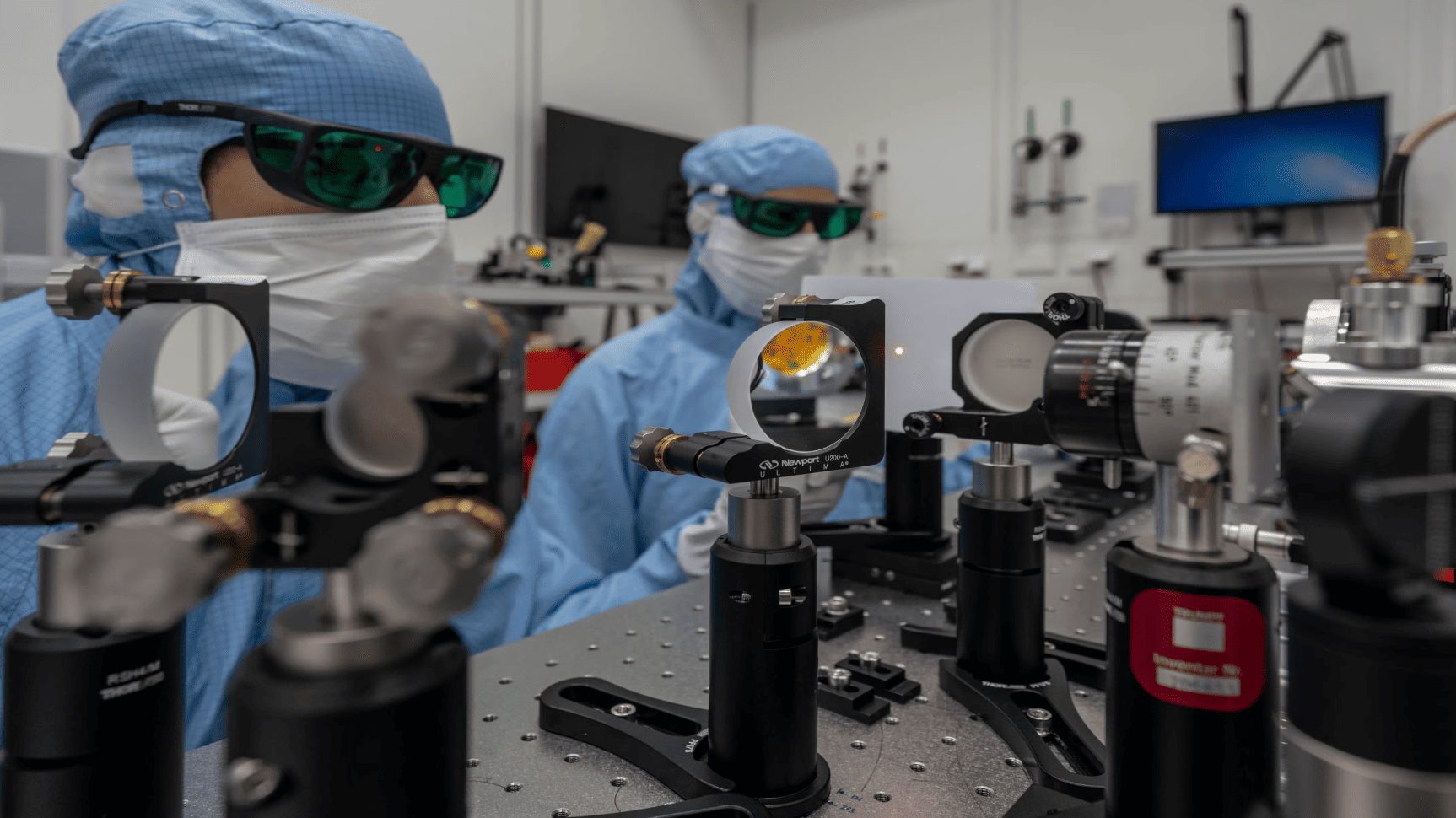 lasers quantum computers