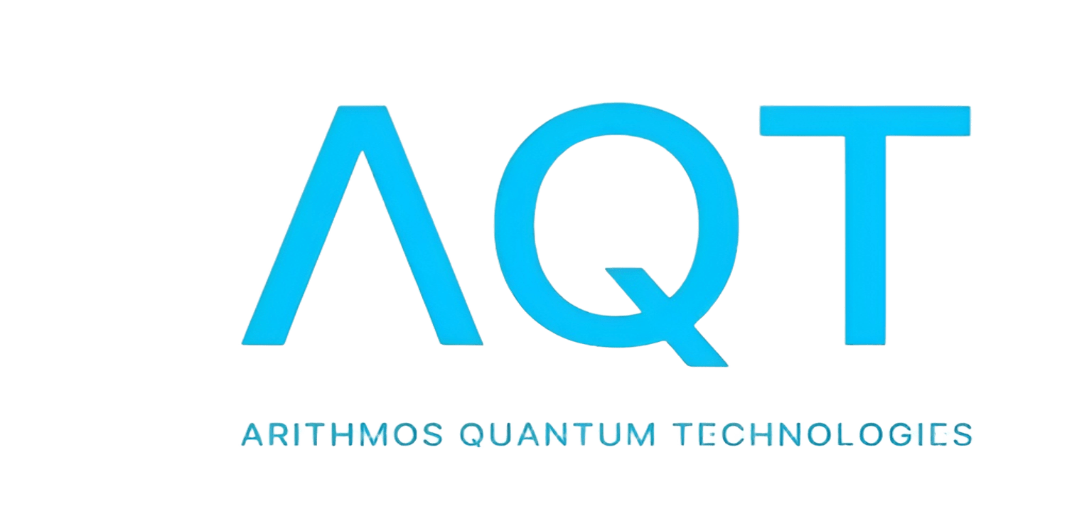 AQT Arithmos Quantum Technologies Logo on white background