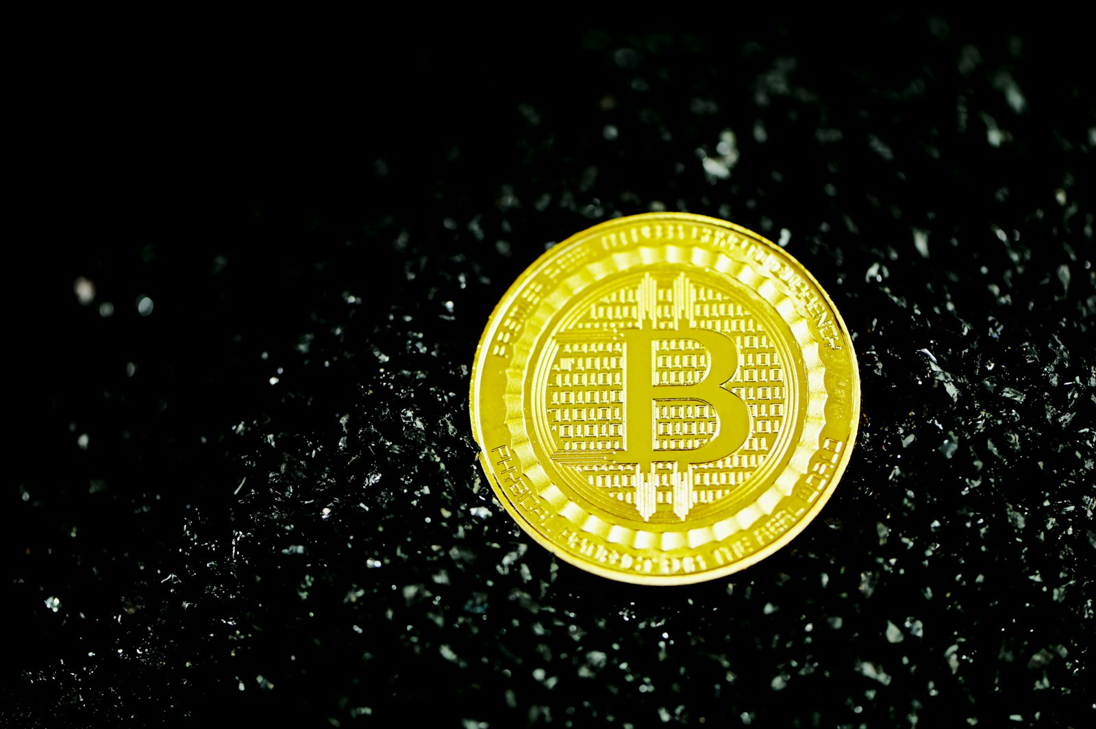 gold and silver round coin