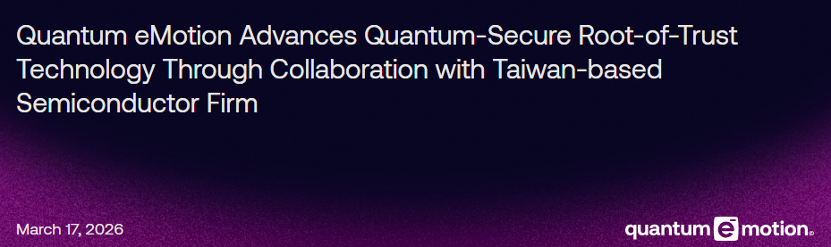Quantum e-motion