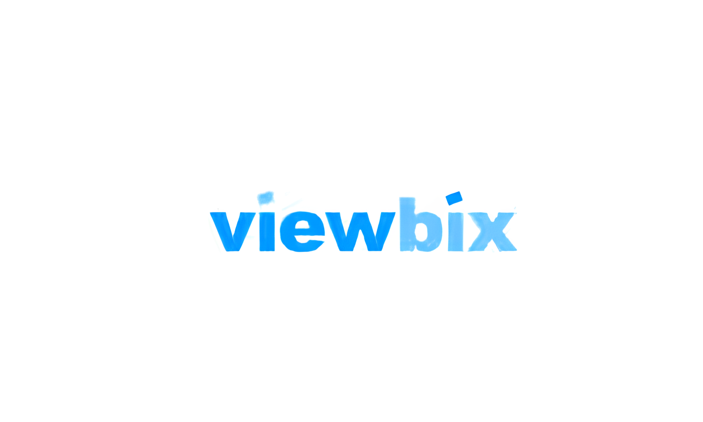Viewbix logo on plain white background